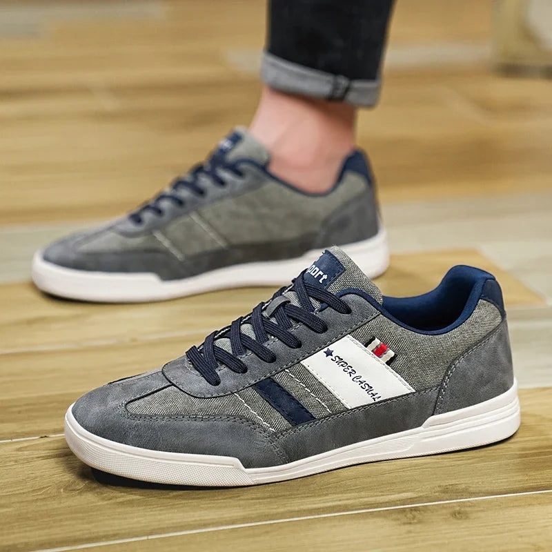 Men Shoes New 2025 Flats Walking Leather Casual Shoes Men Barefoot Wide-toed Shoes Wider Toe Casual Sneakes Large Size 47 48