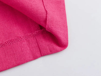 Summer Dress For Women 2024 Solid Waist Hollow Out O-Neck Sleeveless Slit Long Dresses Wild Casual Beach Woman Even Dress