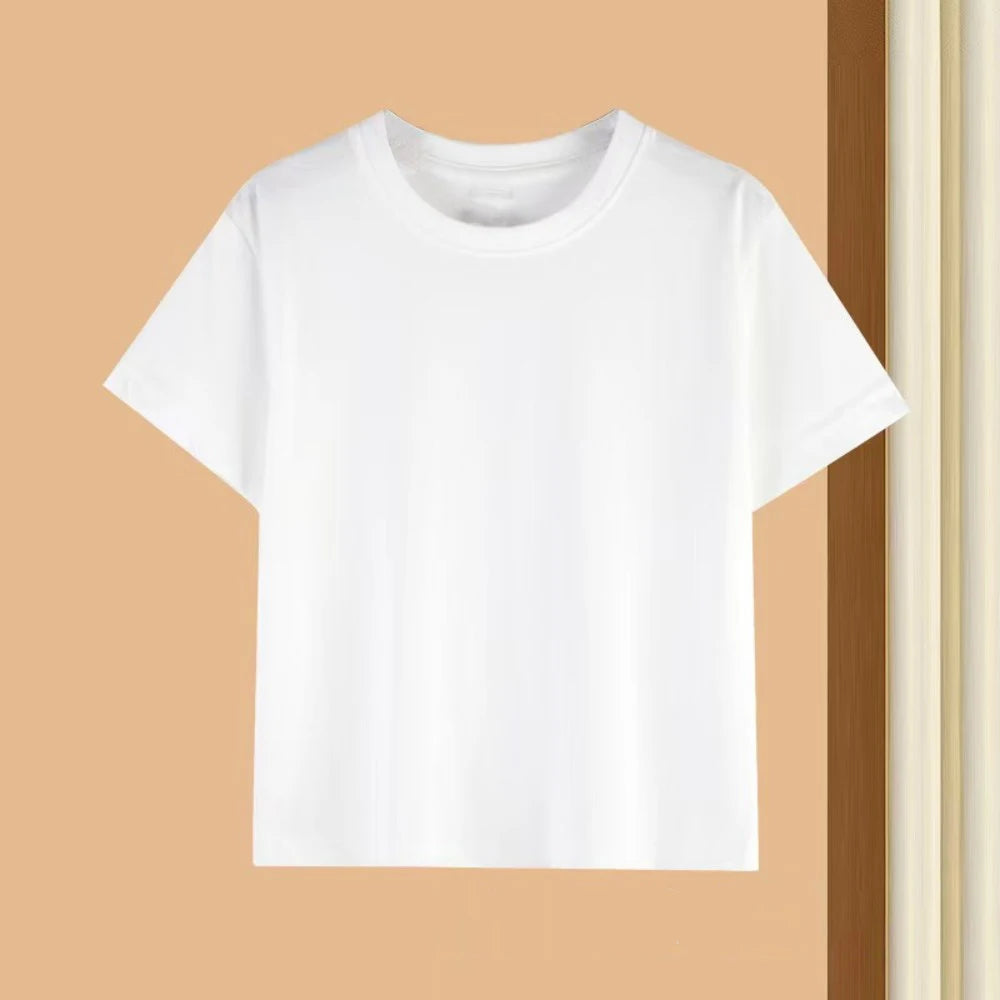 Boys Girl Summer Short Sleeve Children T-shirt Cartoon Birthday Digital Print Breathable Baby Tee Tops Y2k Kawaii Kids Clothing