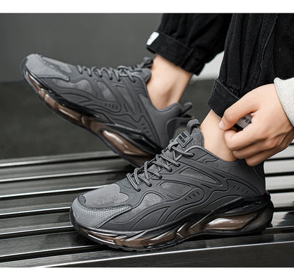 Men Shoes 2025 Casual Walk Air Cushion Marathon Breathable Lightweight Women's Comfortable Athletic Nonskid Sneakers