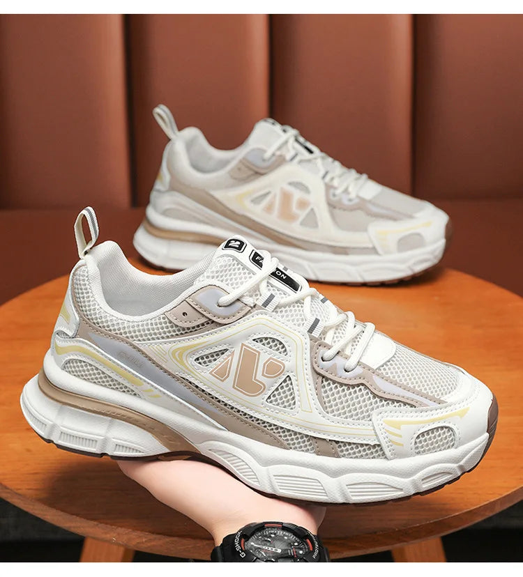 Men's Shoes Fashion Outdoor Casual Shoe Lace Up Platform Sneakers Comfort Running Shoes for Men Training Shoes Tenis Masculino