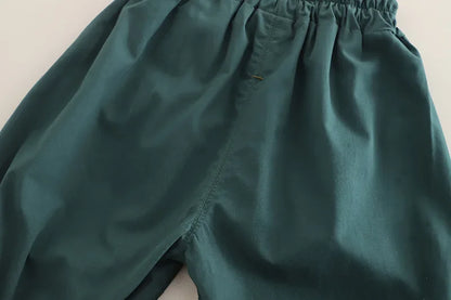 Boys' summer outfit set, baby's summer short sleeved two-piece set, children's Korean cartoon children's clothing, shorts