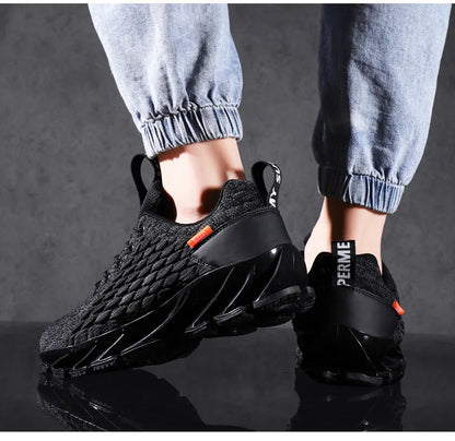 Men's Shoes Casual Sneakers Fashion Light Breathable Summer Sandals Shoes Mesh Tenis Outdoor Beach Sneakers Zapatos De Hombre
