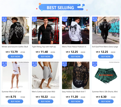 Summer Personality Fashion Breathable Men's Fitness Sportswear, Attractive Sexy Perspective Men Short-sleeved T-shirt Men Shirts