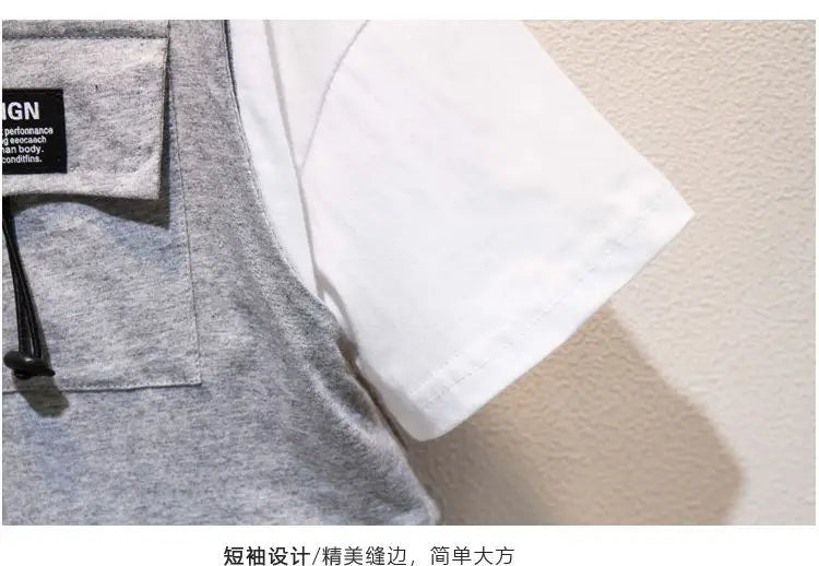 Kids Boys Summer Suit New Fashion Children's Baby Handsome Short Sleeve Top Shorts 2-Piece Boys' Casual Clothing Set