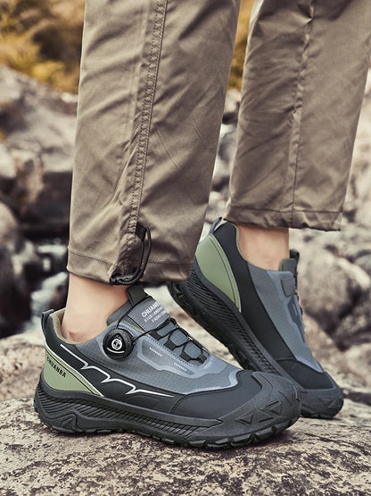 2025 new men's shoes work sports shoes fashionable casual shoes comfortable multi-functional low top shoes outdoor hiking shoes