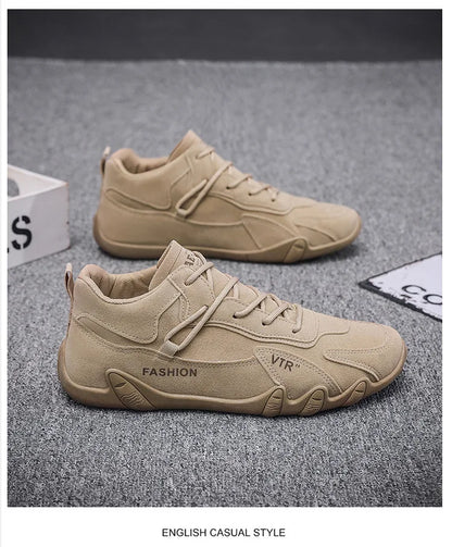 men shoes breathable non slip work shoes for male fashion sneakers outdoor walking flats skateboard sneakers