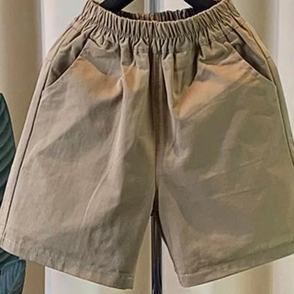 0-5 years old Boys' summer outfit set Summer short sleeved shorts New children's striped baby two-piece set