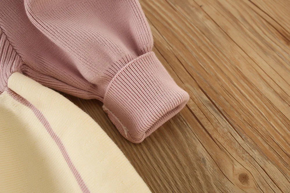 Autumn winter girls' sweater long sleeve dress 2025 Christmas party girl baby retro cheongsam lotus leaf knitted wool dress