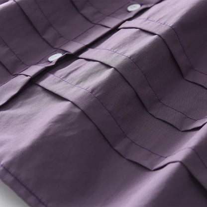 Girls Summer Dress Lace Collar Puff Sleeved Elegant Baby Kids Princess Birthday Dresses Children Clothes Vestidos  3-7 Years Old