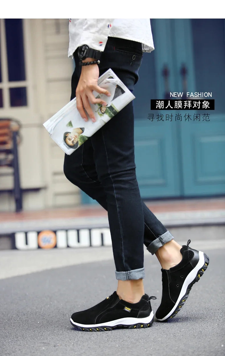 2025 New Men's Casual Sports Shoes for Outdoor Walking, Lightweight, Fashionable, and Comfortable Shoes, Size 38-50 Plus