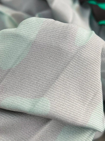 Women's Summer Dress Light Mature Style Retro Style Ruffled 5/4 Sleeves Round Neck Waist Shrinking Print A-line Dress D3971