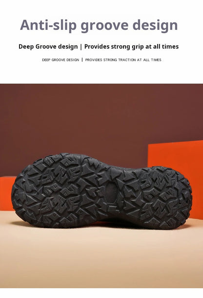 2025 New Men's Shoes Work Sports Shoes Fashionable Casual Shoes Comfortable Multi-functional Low Top Shoes Outdoor Hiking Shoes