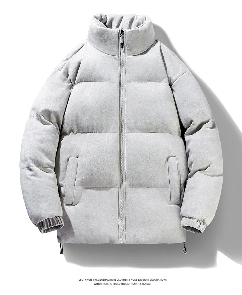 Men 2024 Winter Jacket Casual Thick Warm Windproof Outwear Fashion Hooded Down Parkas Coat