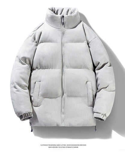 Men 2024 Winter Jacket Casual Thick Warm Windproof Outwear Fashion Hooded Down Parkas Coat