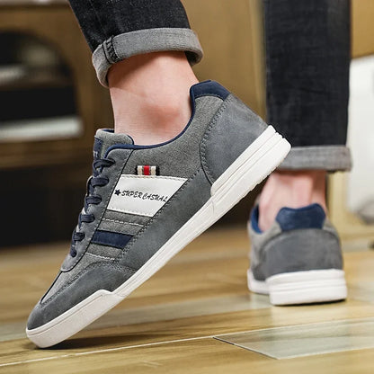 Men Shoes New 2025 Flats Walking Leather Casual Shoes Men Barefoot Wide-toed Shoes Wider Toe Casual Sneakes Large Size 47 48