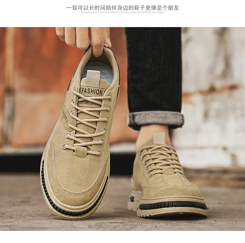 Men's Shoes Summer New Casual Sneakers Comfortable Wear-resistant Flat Shoes Student Breathable All-match Soft Sole Sports Shoes
