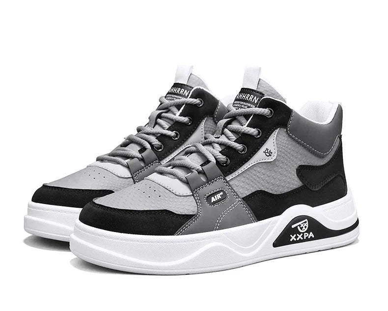 Men's Shoes - New 2025 Autumn/winter Style, Fashionable, Versatile, Casual, Trendy, Simple, Anti-slip, High-top Canvas Shoes