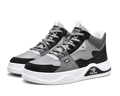 Men's Shoes - New 2025 Autumn/winter Style, Fashionable, Versatile, Casual, Trendy, Simple, Anti-slip, High-top Canvas Shoes