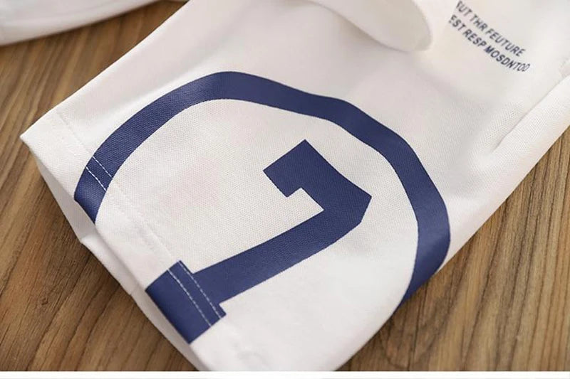 Summer Boys Sets for Children Sports Suits 4-14 Years Boys Tops T-Shirt +Short Pants 2pcs Sets Kids Outfit Teen-agers Sports Set