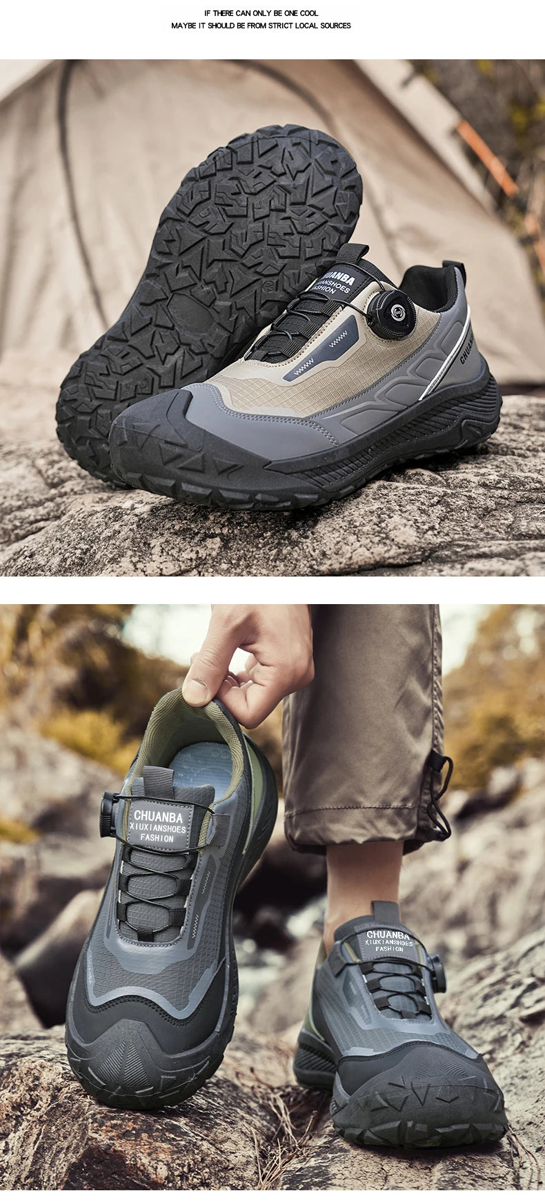 2025 New Men's Shoes Work Sports Shoes Fashionable Casual Shoes Comfortable Multi-functional Low Top Shoes Outdoor Hiking Shoes