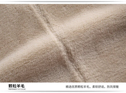 2023 New Winter Jackets for Men Wool Real Fur Coat Men's High-end Thickened Warm Lamb Fur Jacket Male Clothing M-6XL Casaco FCY