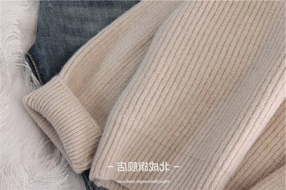 Women Cardigan Sweater Coat Hooded Fashion Solid color Sweater Female  zipper Knitted Spring Autumn Oversize Sweater Overcoat