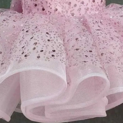 Girls Party Dresses Kid Princess Birthday Dress Costume Children Flower Girl Wedding Tutu Gown Vestido Piano Host Pageant Outfit