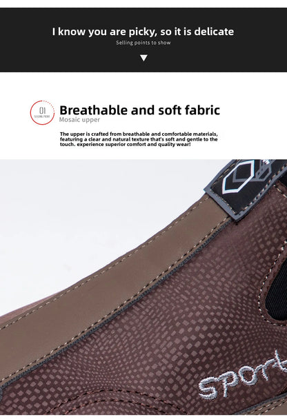 2025 New Men's Shoes Fashion Autumn Sports Shoes Anti slip Versatile Leisure Outdoor Hiking Men's Shoes