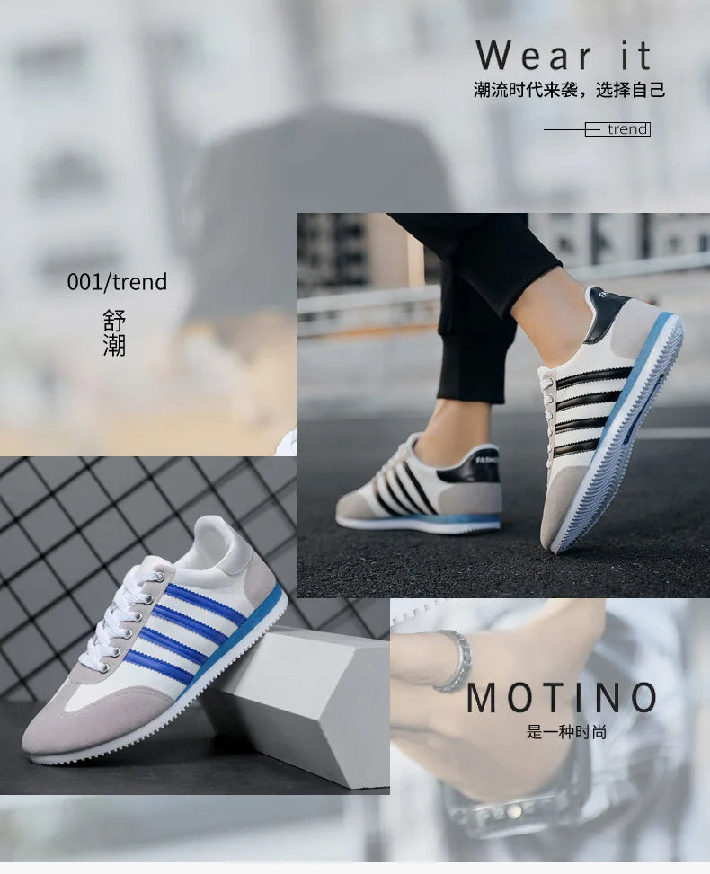 Men's Shoes Trend Casual Shoes for Men Breathable Flat Shoes Outdoor Fitness Free Sports Male Shoes Comfortable Vulcanized Shoes