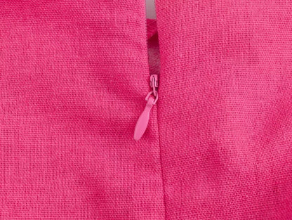 Summer Dress For Women 2024 Solid Waist Hollow Out O-Neck Sleeveless Slit Long Dresses Wild Casual Beach Woman Even Dress