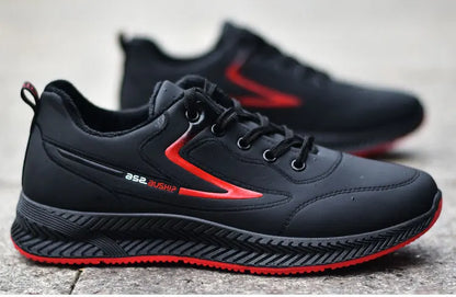 Men's shoes for autumn and winter are waterproof, versatile, anti-slip, sports and casual shoes, and men's low-top running shoes