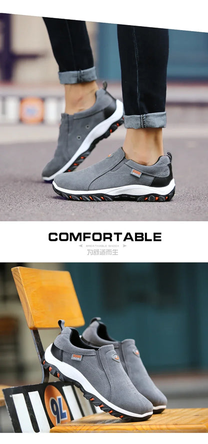 2025 New Men's Casual Sports Shoes for Outdoor Walking, Lightweight, Fashionable, and Comfortable Shoes, Size 38-50 Plus