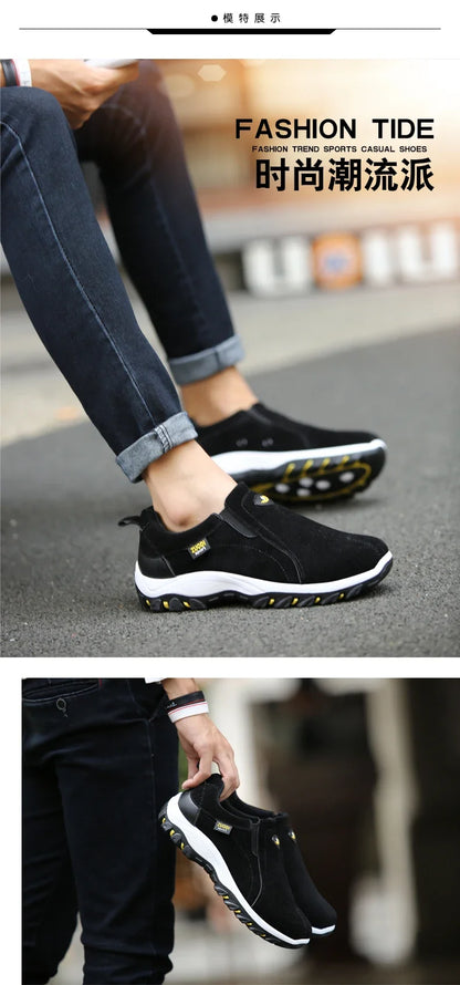 2025 New Men's Casual Sports Shoes for Outdoor Walking, Lightweight, Fashionable, and Comfortable Shoes, Size 38-50 Plus