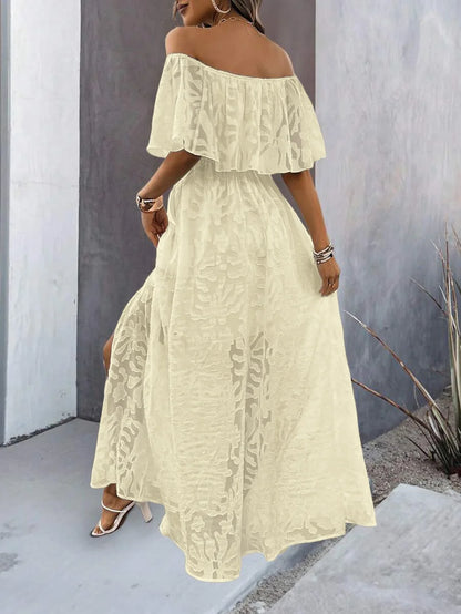 Women's Dresses 2025 Summer White Dress Women Cover-Ups Outfits Boho Hippie Chic Long Maxi Dresses Female Clothes Robe Vestidos