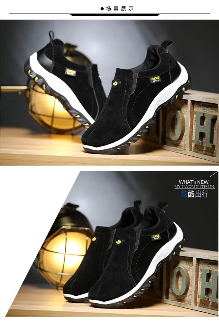 2025 New Men's Casual Sports Shoes for Outdoor Walking, Lightweight, Fashionable, and Comfortable Shoes, Size 38-50 Plus