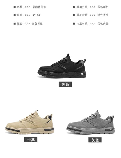 Men's Shoes Summer New Casual Sneakers Comfortable Wear-resistant Flat Shoes Student Breathable All-match Soft Sole Sports Shoes
