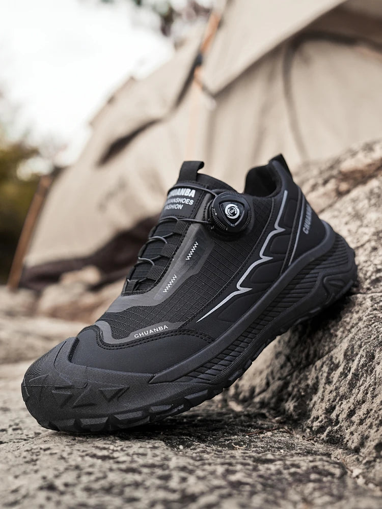 2025 new men's shoes work sports shoes fashionable casual shoes comfortable multi-functional low top shoes outdoor hiking shoes