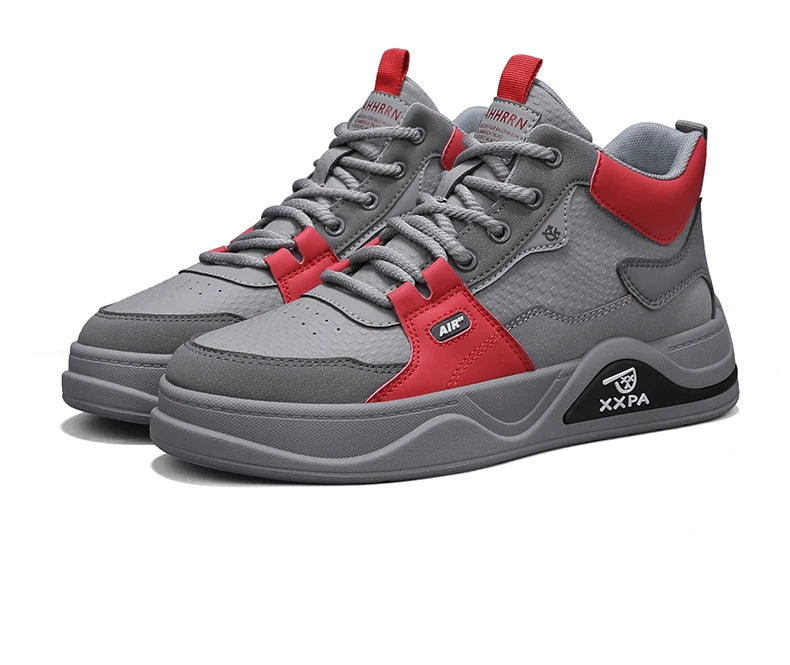 Men's Shoes - New 2025 Autumn/winter Style, Fashionable, Versatile, Casual, Trendy, Simple, Anti-slip, High-top Canvas Shoes