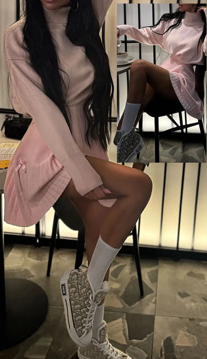 Winter Clothes Brown Sweaters Women Oversize Turtleneck Warm Pullovers Thick Sweaters For Women Oversized Sweater White Jumpers