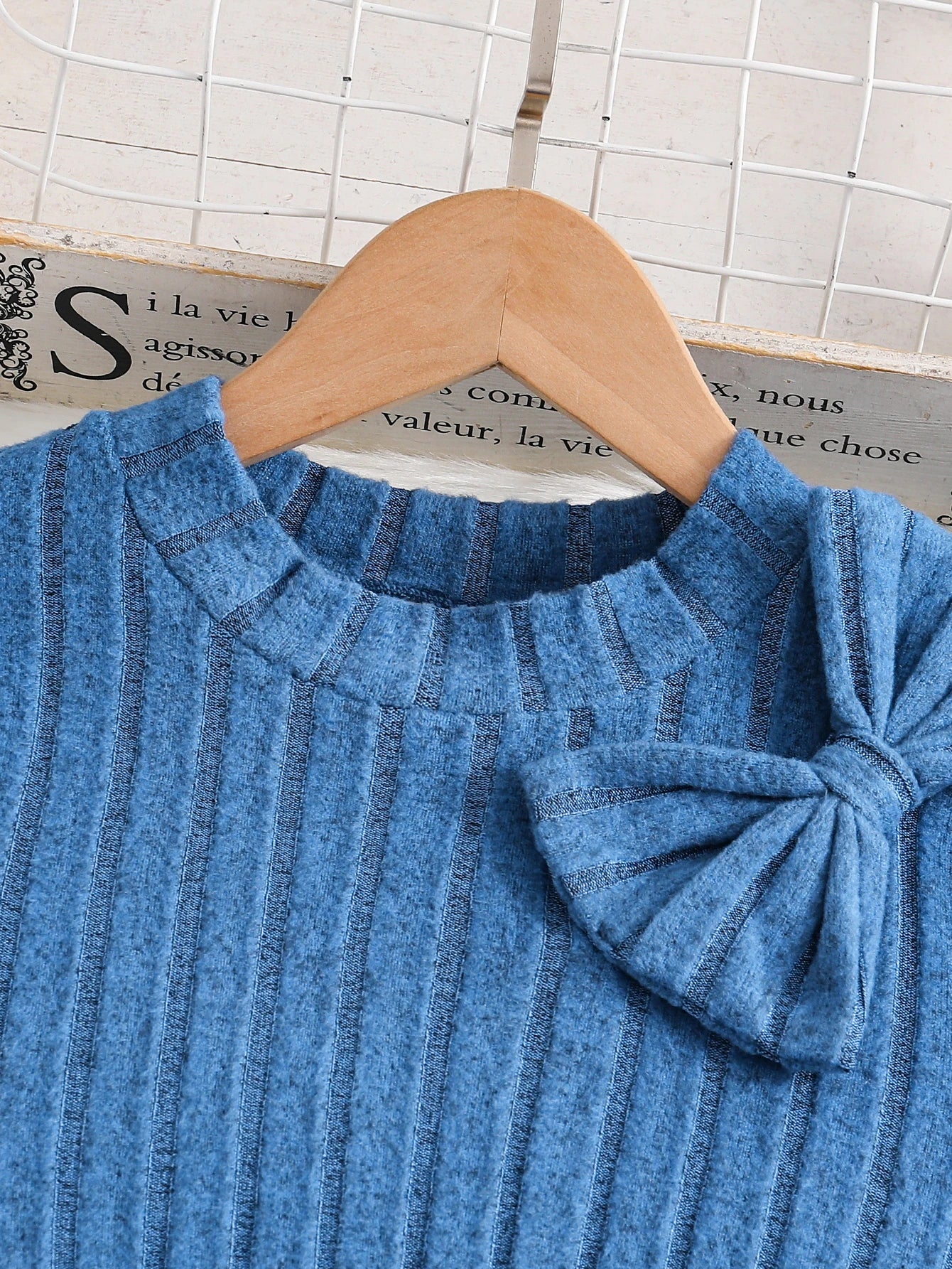 Autumn and Winter New Girls Casual Dress Solid Color Double Matching Printed Dress 8-12Y