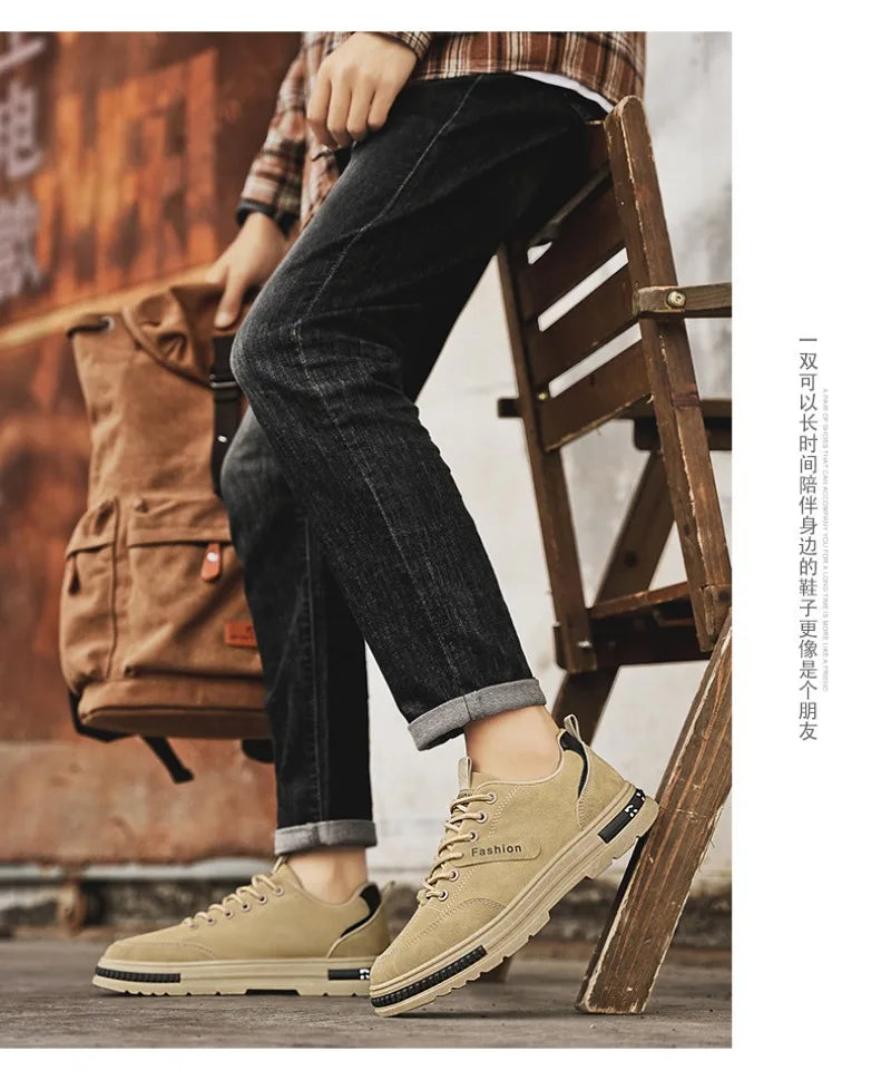 Men's Shoes Summer New Casual Sneakers Comfortable Wear-resistant Flat Shoes Student Breathable All-match Soft Sole Sports Shoes