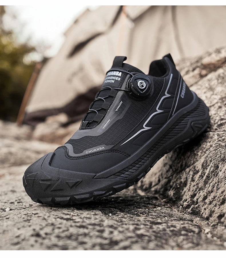 2025 New Men's Shoes Work Sports Shoes Fashionable Casual Shoes Comfortable Multi-functional Low Top Shoes Outdoor Hiking Shoes