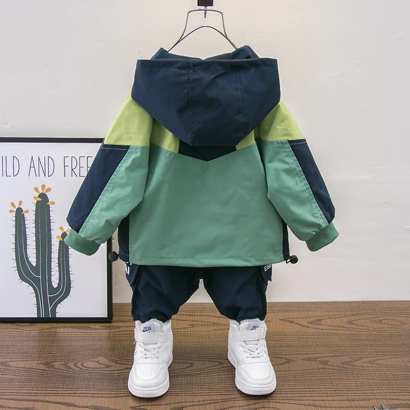 Boys Clothes Winter Baby Boy Set Clothes Korean Style Baby Clothes Coat Baby Boy Sets Kid Children's Clothing From 2 To 7 Years