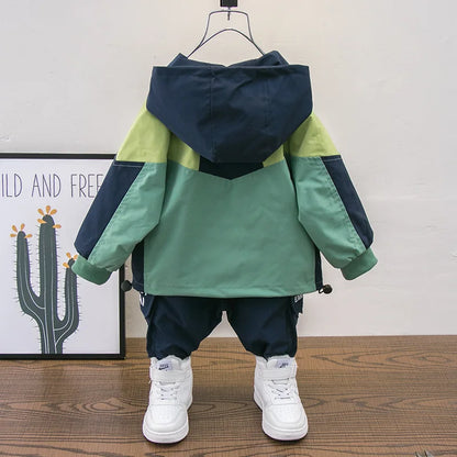 Boys Clothes Winter Baby Boy Set Clothes Korean Style Baby Clothes Coat Baby Boy Sets Kid Children's Clothing From 2 To 7 Years