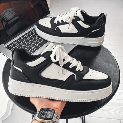 Men's Shoes Classic Black White Sneakers Fashion Tenis Training Shoes for Men Youth Student Sports Running Shoe New Casual Shoes