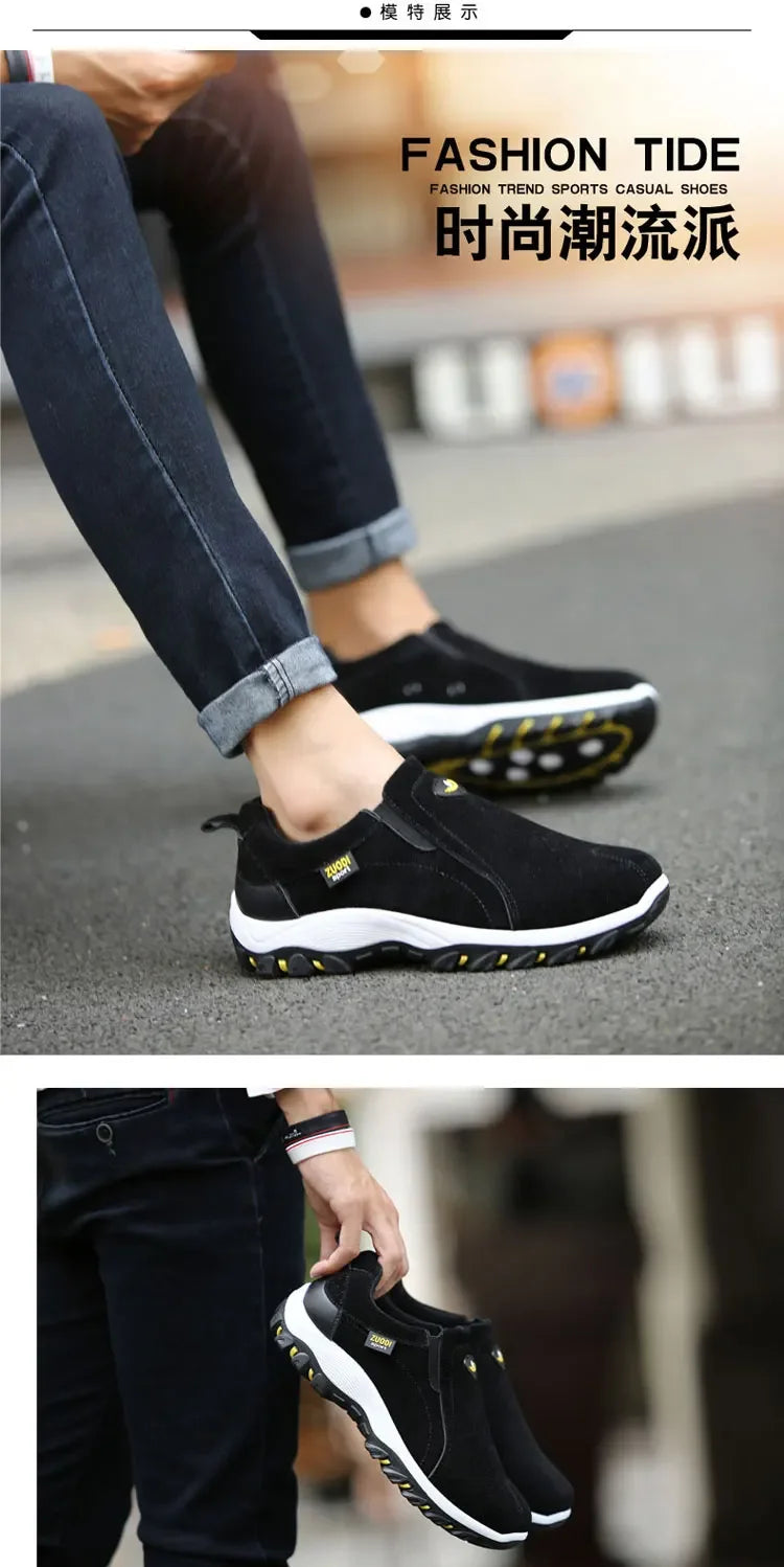 2025 New Men's Casual Sports Shoes for Outdoor Walking, Lightweight, Fashionable, and Comfortable Shoes, Size 38-50 Plus