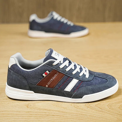 Men Shoes New 2025 Flats Walking Leather Casual Shoes Men Barefoot Wide-toed Shoes Wider Toe Casual Sneakes Large Size 47 48