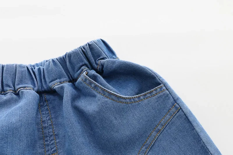 Boys' summer clothing 2025 new style summer new style baby shirt short sleeved two-piece set children's summer clothes