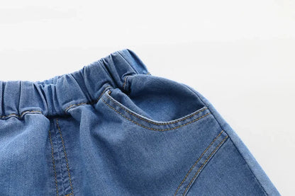 Boys' summer clothing 2025 new style summer new style baby shirt short sleeved two-piece set children's summer clothes